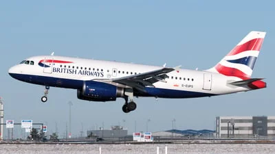 British Airways G-EUPS Airbus A319-131