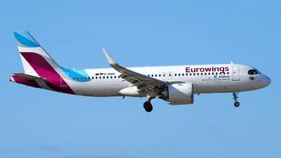 Eurowings D-AENG Airbus A320-251N