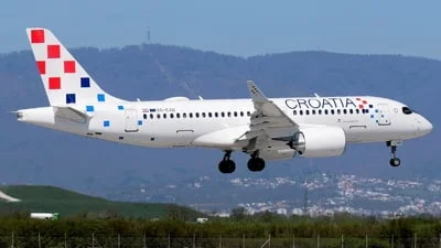 Croatia Airlines 9A-CAQ Airbus A220-171