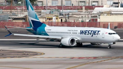 WestJet Airlines C-GAMQ Boeing 737-8 MAX