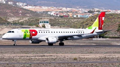 TAP Express CS-TPT Embraer ERJ-190-100LR