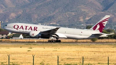 Qatar Airways Cargo A7-BFV Boeing 777-FDZ