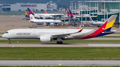 Asiana Airlines HL8361 Airbus A350-941