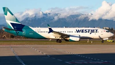 WestJet Airlines C-GLWS Boeing 737-8 MAX