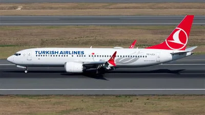 Turkish Airlines TC-LCJ Boeing 737-8 MAX
