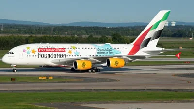 Emirates A6-EEP Airbus A380-861