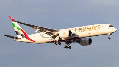 Emirates A6-EXR Airbus A350-941