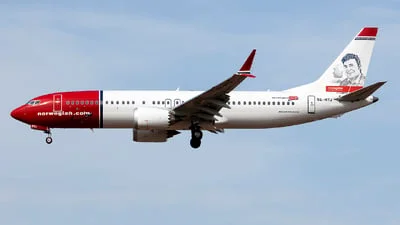 Norwegian SE-RTJ Boeing 737-8 MAX