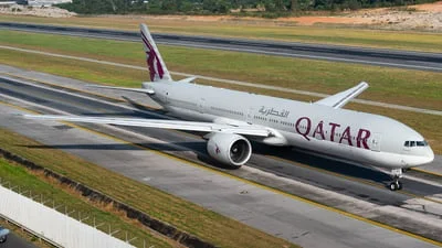 Qatar Airways A7-BAV Boeing 777-3DZER