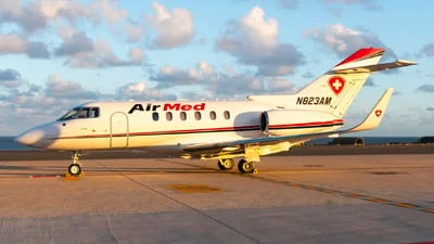 AirMed International N823AM Hawker Beechcraft 800XP