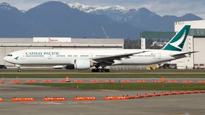 Cathay Pacific Airways B-KPZ Boeing 777-367ER