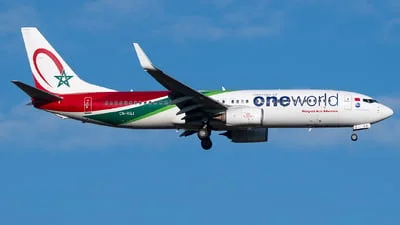 Royal Air Maroc (RAM) CN-RGJ Boeing 737-8B6