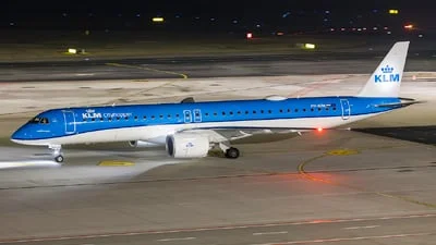 KLM Cityhopper PH-NXH Embraer ERJ-190-400STD