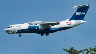 Silk Way Airlines 4K-AZ100 Ilyushin IL-76TD-90SW