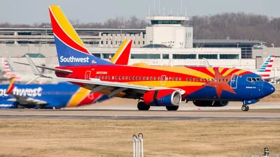 Southwest Airlines N955WN Boeing 737-7H4