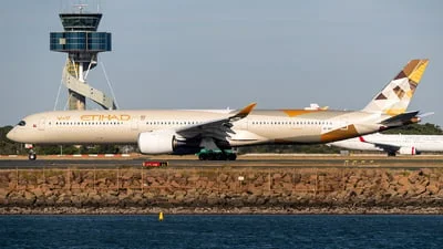 Etihad Airways A6-XWH Airbus A350-1041