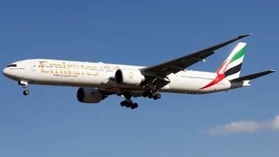 Emirates A6-EGU Boeing 777-31HER