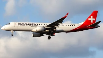 Helvetic Airways HB-JVO Embraer ERJ-190-100LR