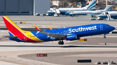 Southwest Airlines N8674B Boeing 737-8H4