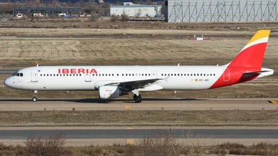Iberia EC-JGS Airbus A321-211