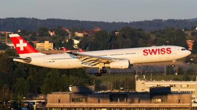 Swiss HB-JHK Airbus A330-343