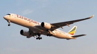 Ethiopian Airlines ET-AWN Airbus A350-941