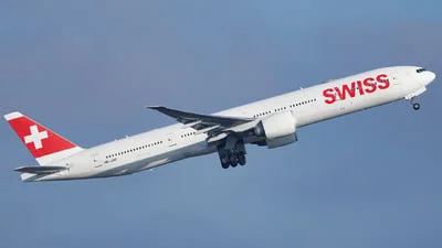 Swiss HB-JNC Boeing 777-3DEER
