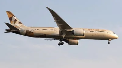 Etihad Airways A6-BLL Boeing 787-9 Dreamliner