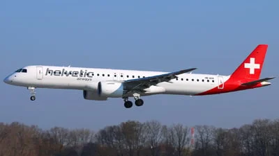 Helvetic Airways HB-AZK Embraer ERJ-190-400STD