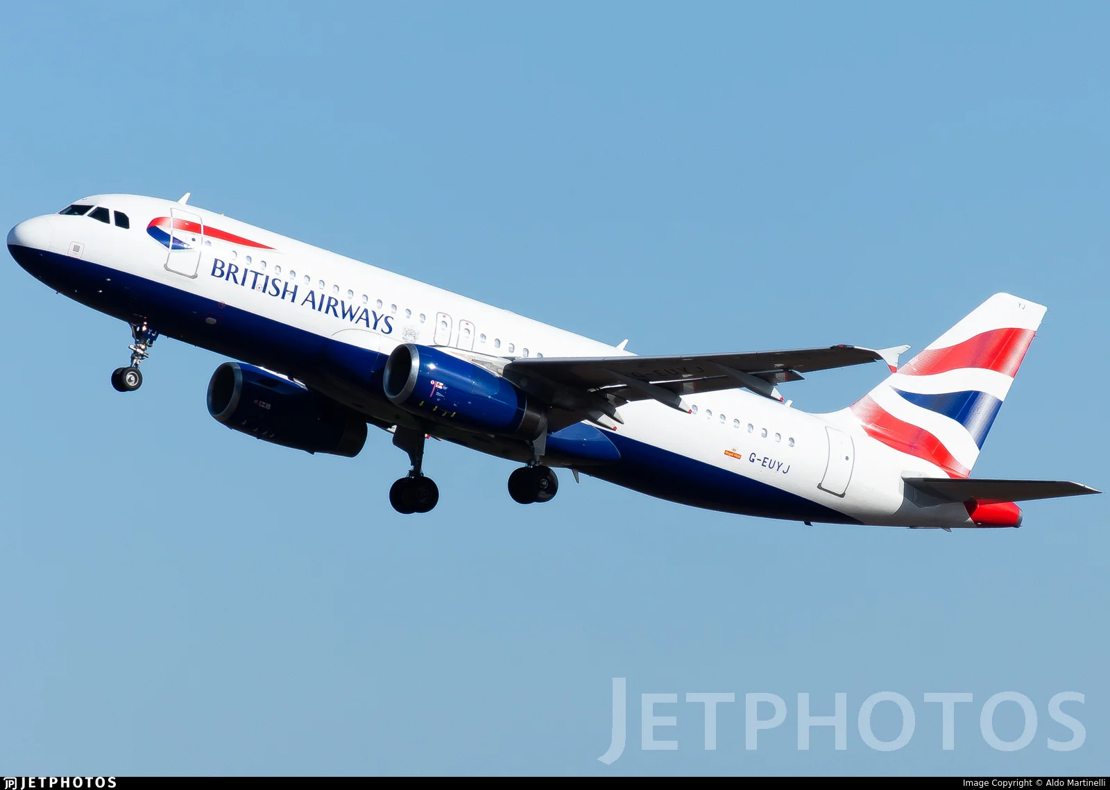 British Airways Shuttle G-EUYJ A320